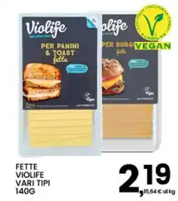 Interspar Fette Violife offerta