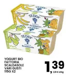 Interspar Yogurt bio fattoria scaldasole offerta