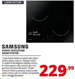 Comet Samsung piano induzione offerta