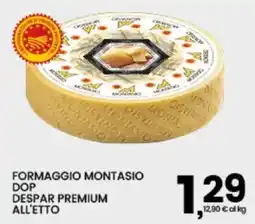 Interspar Formaggio Montasio DOP Despar Premium offerta