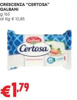 Pam Crescenza Certosa Galbani offerta