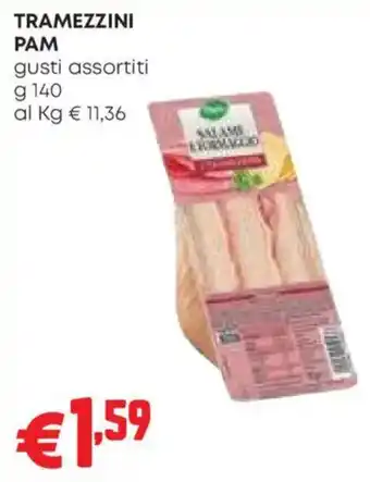 Tramezzini Pam gusti assortiti