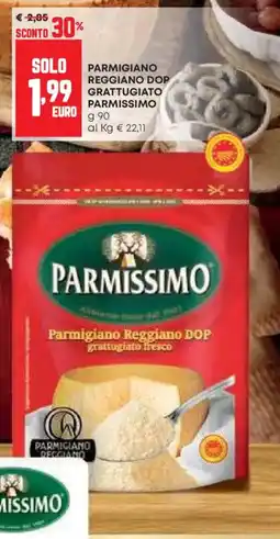 Pam Parmigiano Reggiano DOP grattugiato fresco Parmissimo offerta
