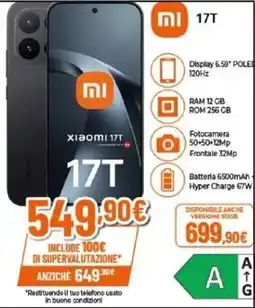 Expert Xiaomi 17T offerta