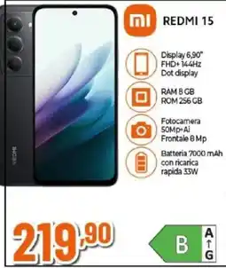 Expert Redmi 15 offerta
