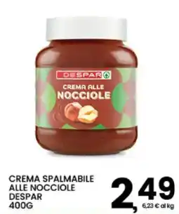 Interspar Crema spalmabile alle nocciole Despar offerta