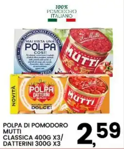 Interspar Polpa di pomodoro Mutti offerta