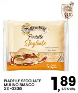 Interspar Piadelle Sfogliate Mulino Bianco offerta