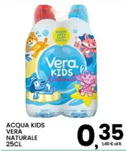 Interspar Acqua kids vera naturale offerta