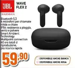 Expert JBL Wave Flex 2 offerta