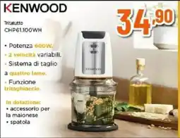 Expert Tritatutto Kenwood CHP61.100WH offerta