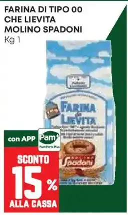 Pam Farina di tipo 00 che lievita Molino Spadoni offerta