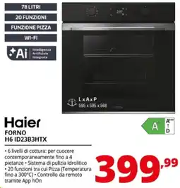 Comet Haier forno offerta