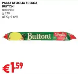 Pam Pasta sfoglia fresca Buitoni offerta