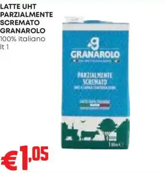Latte UHT parzialmente scremato Granarolo