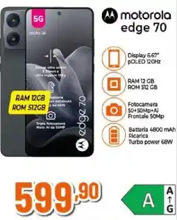 Expert motorola edge 70 offerta