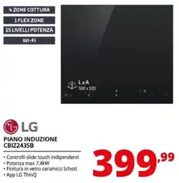 Comet Piano induzione LG offerta