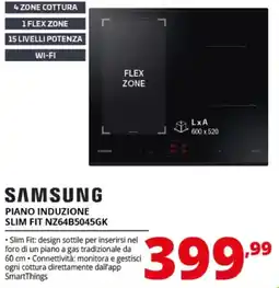 Comet Samsung piano induzione slim fit offerta
