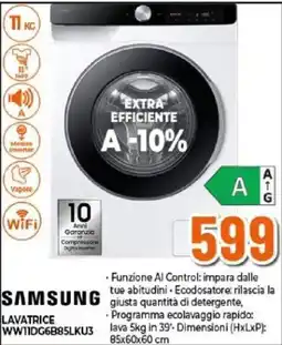 Expert Lavatrice Samsung offerta