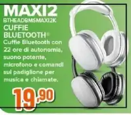 Expert Cuffie Bluetooth Maxi12 offerta