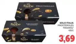 Eté Solo Italia Profiteroles Tiramisu' offerta