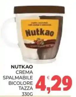 Eté Nutkao crema spalmabile bicolor tazza offerta