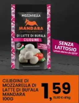 Interspar Ciliegine di mozzarella di latte di bufala Mandara offerta