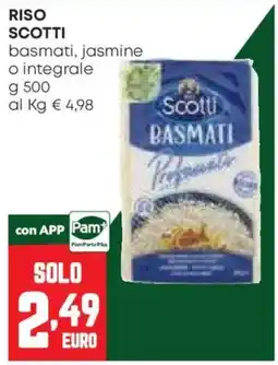 Pam Riso Scotti basmati offerta