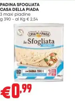 Pam Casa della Piada la Sfogliata offerta