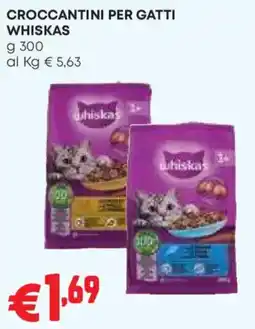 Pam Crocchettini per gatti Whiskas offerta