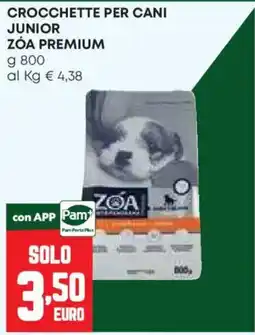 Pam Crocchette per cani junior Zóa Premium offerta