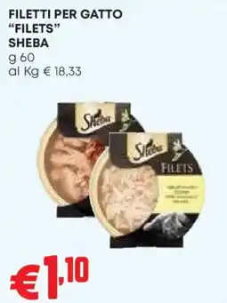 Pam Filetti per gatto Sheba offerta