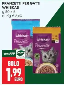 Pam Panzetti per gatti Whiskas offerta