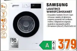 Expert Samsung lavatrice WW90FG3M05AWET offerta