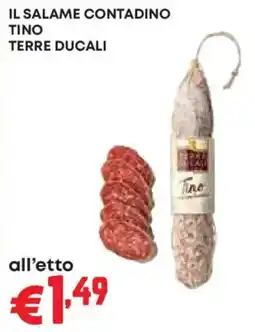 Pam Il salame contadino Tino Terre Ducali offerta
