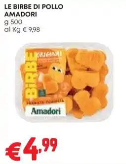 Pam Le birbe di pollo Amadori offerta