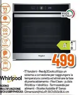 Expert Forno multifunzione Whirlpool offerta