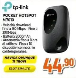 Expert tp-link Pocket Hotspot M7010 offerta