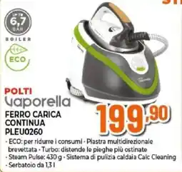 Expert Polti Vaporella offerta