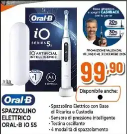 Expert Oral-B Spazzolino Elettrico Oral-B IO 5S offerta