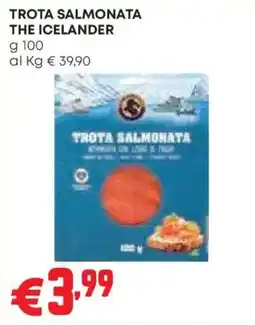 Pam Trota salmonata The Icelander offerta