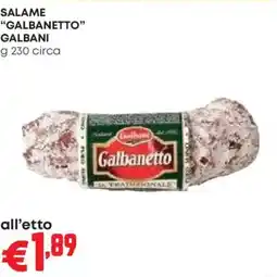 Pam Salame Galbanetto offerta