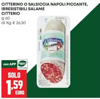 Citterino o Salsiccia Napoli Piccante