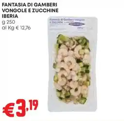 Pam Fantasia di gamberi vongole e zucchine Iberia offerta