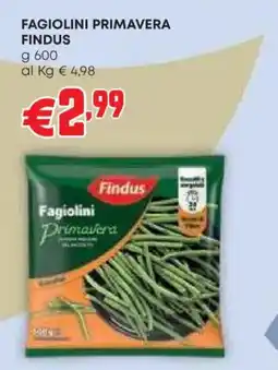 Pam Fagiolini Primavera Findus offerta
