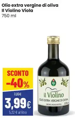 Coop Trentino Olio extra vergine di oliva Il Violino Viola offerta