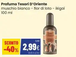 Coop Trentino Profumo Tesori D'Oriente offerta