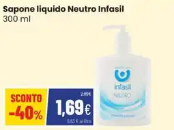 Coop Trentino Sapone liquido Neutro Infasil offerta