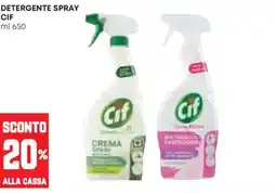 Pam Detergente spray Cif offerta
