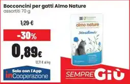 Coop Trentino Bocconcini per gatti Almo Nature offerta
